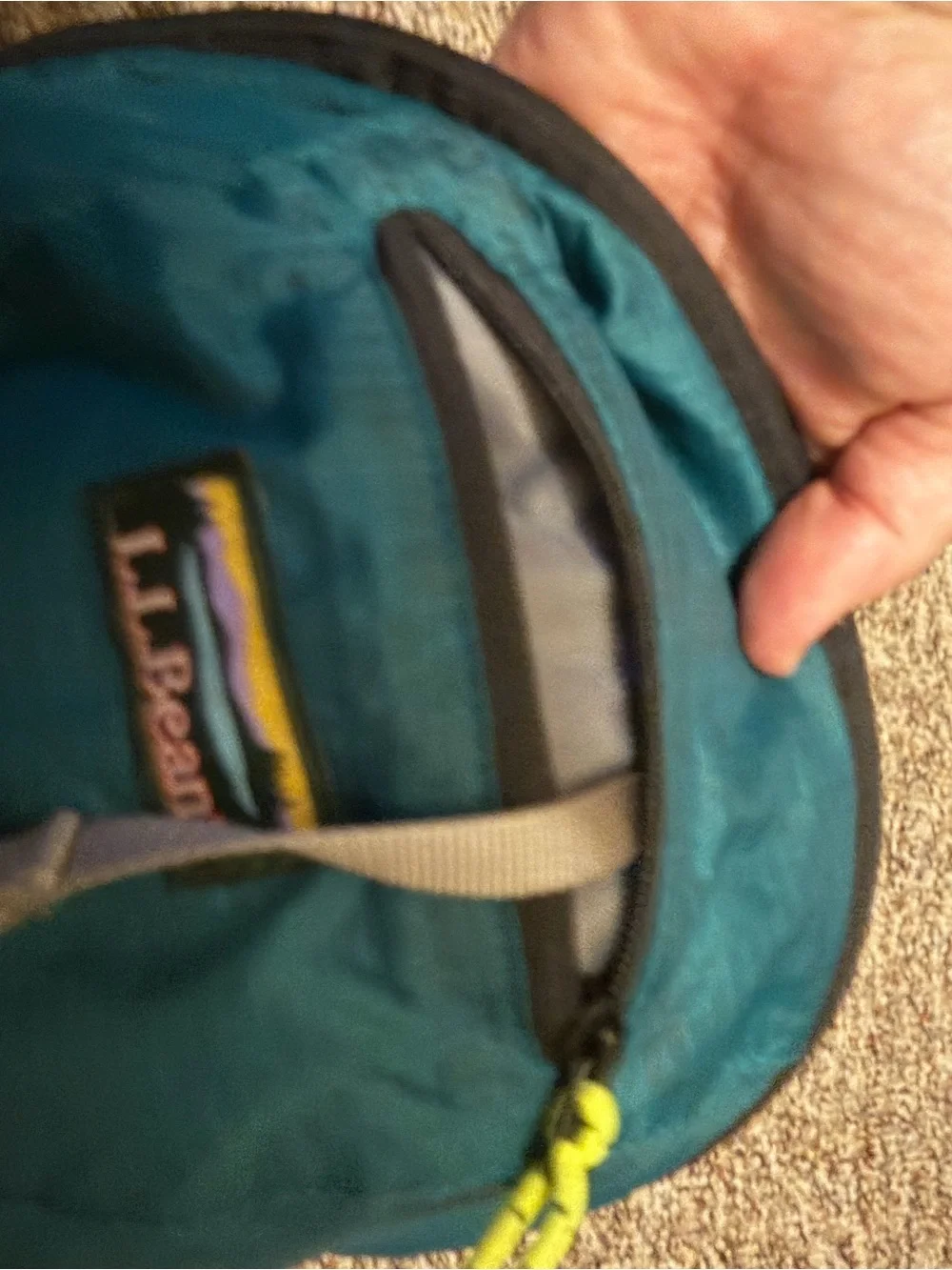 L.L. Bean Teal Stowaway Daypack - 24l